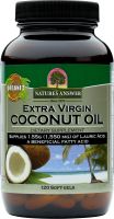 NATURES ANSWER: Extra Virgin Coconut Oil Dietary Supplement Gluten Free, 120 Sg