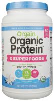 ORGAIN: Organic Protein & Superfoods Vanilla Bean Powder, 2.02 lb