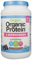 ORGAIN: Organic Protein & Superfoods Creamy Chocolate Fudge Powder, 2.02 lb
