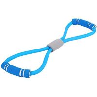 Stretch Band Rope Arm Stretcher Latex Arm Resistance Fitness Exercise Pilates Yoga Workout Home Gym Resistance Bands Fitness Tool - blue band