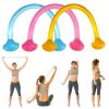 Yoga Pilates Elastic Pull Rope Gym Fitness Workout Silicone Resistance Band - Blue