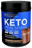 KETO SCIENCE: Chocolate Cream Mealshake, 20.7 oz