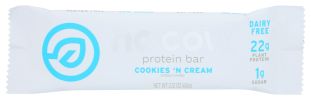 NO COW BAR: Cookies N Cream Protein Bar, 2.12 oz